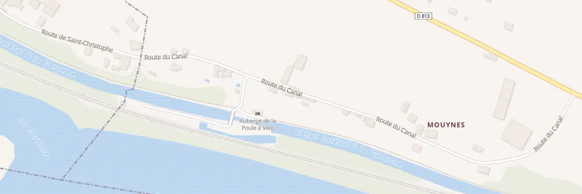 Plan du 583 Rte du Canal à Saint-Jean-de-Thurac
