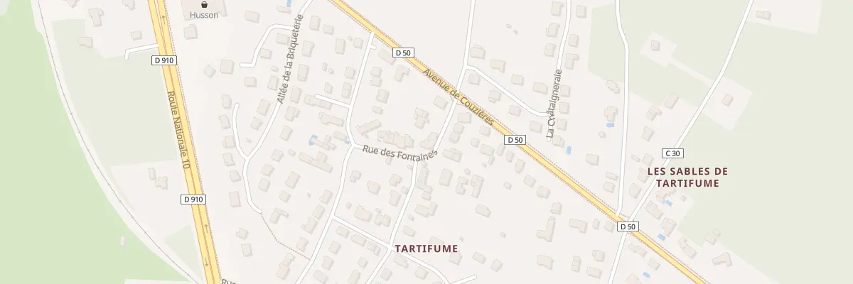 Plan du 3 Rue des Fontaines à Veigné