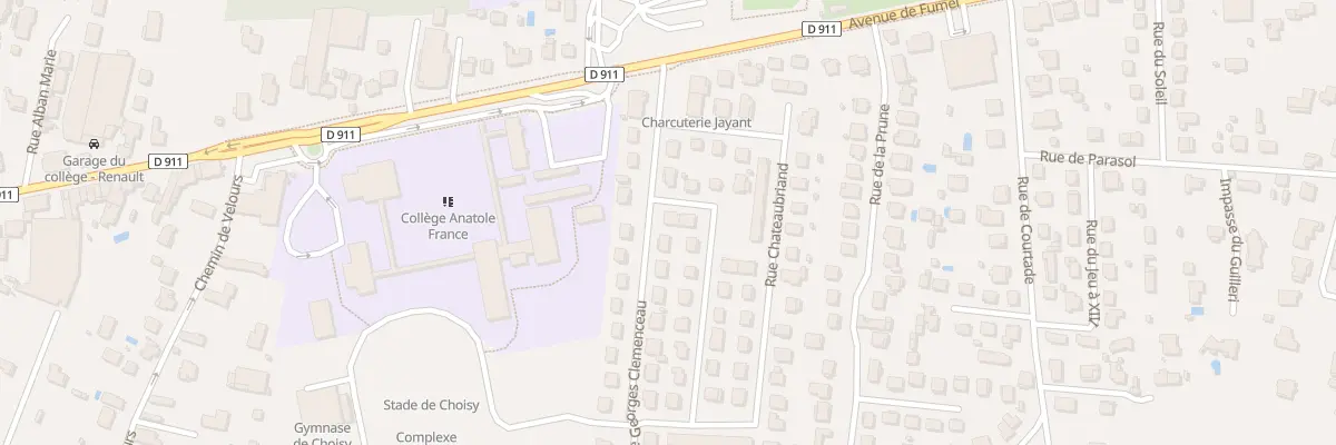 Plan du 17 Rue Guillaume Apollinaire à Villeneuve-sur-Lot