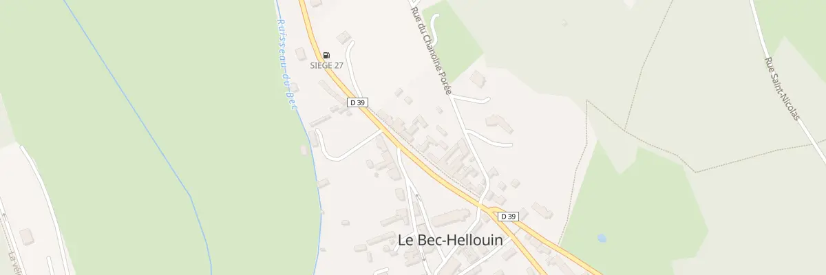 Plan du 18 Pl Guillaume le Conquérant au Bec-Hellouin
