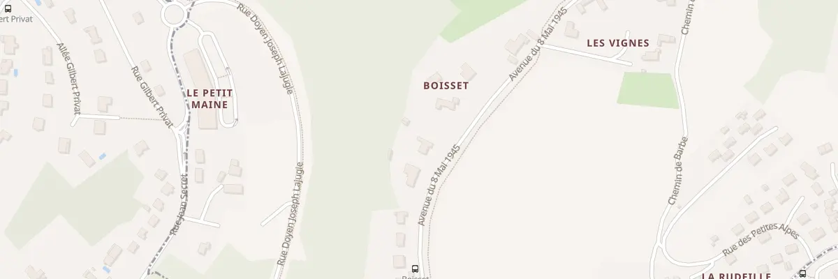 Plan du 326B Boisset à Champcevinel