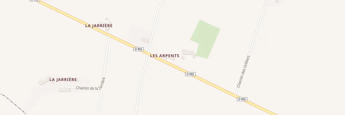 Plan du 219 Les Arpents à Berd’huis