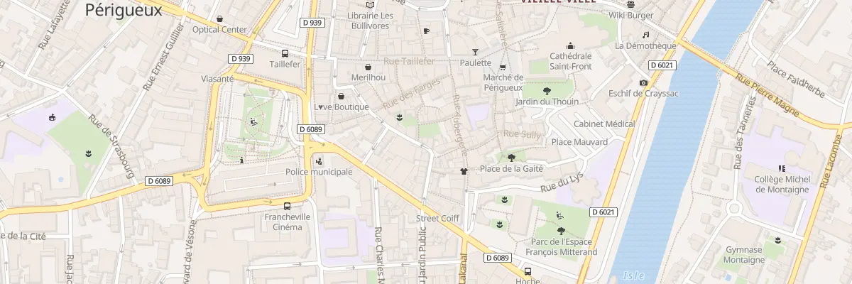 Plan du 14 Rue Séguier à Périgueux