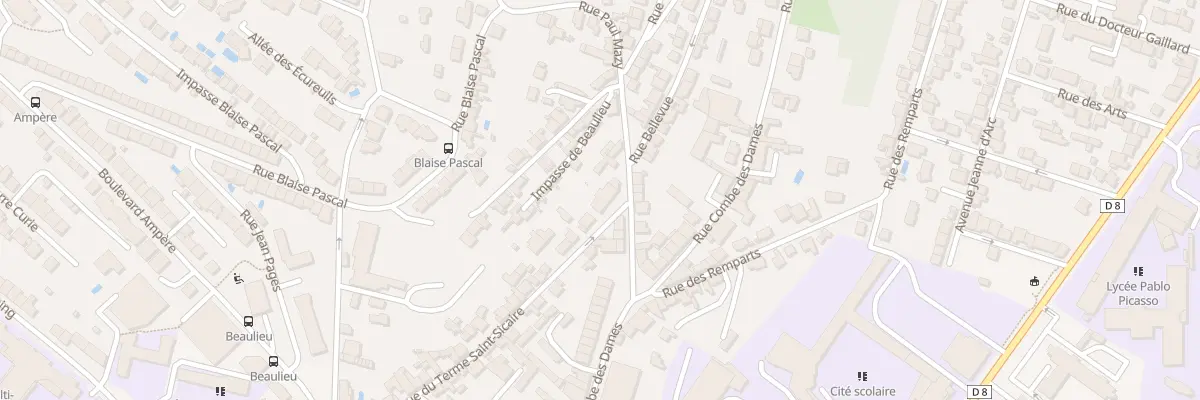 Plan du 63 Rue du Terme Saint Sicaire à Périgueux