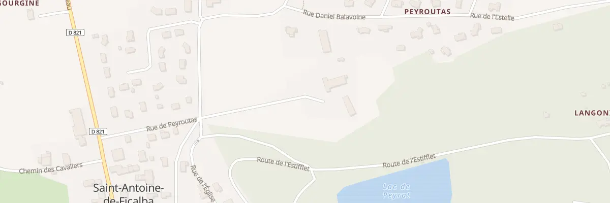 Plan du 6 Rte de Penne à Saint-Antoine-de-Ficalba