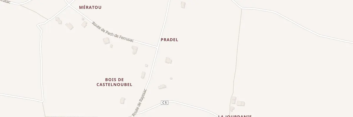 Plan du 1638 Rte de Rayssac à Bon-Encontre