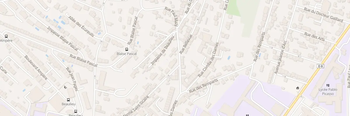 Plan du 7 Rue Paul Mazy à Périgueux