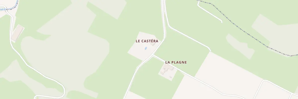 Plan du 86 Le Castera à Puymaurin