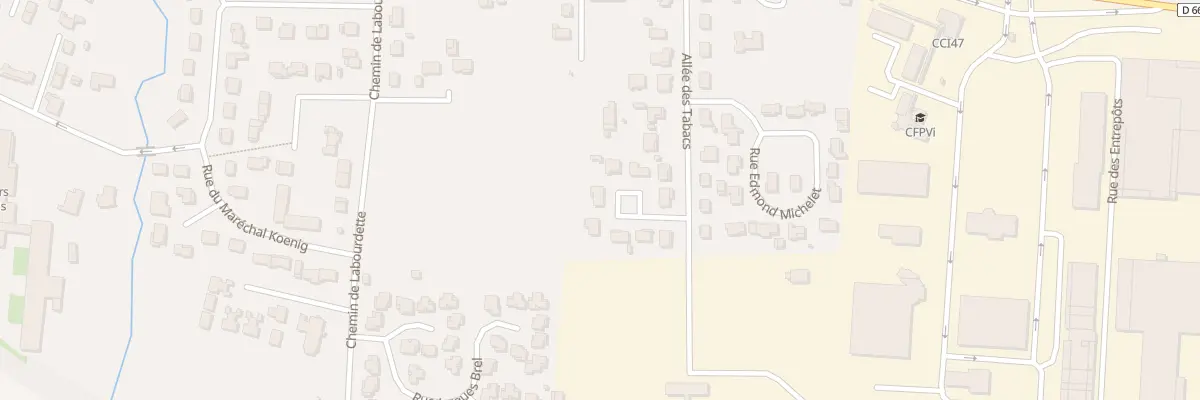 Plan du 8 Pl des Rosiers à Villeneuve-sur-Lot
