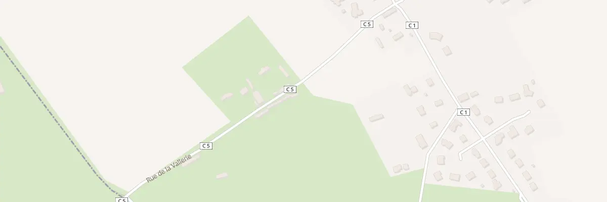 Plan du 191 Rue de la Vallerie à Auzebosc