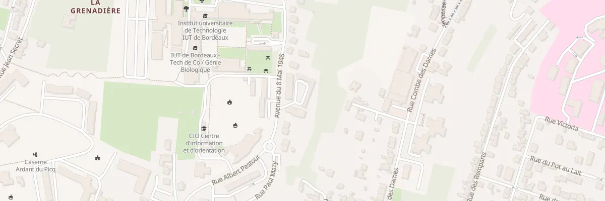 Plan du 58 Rue Paul Mazy à Périgueux