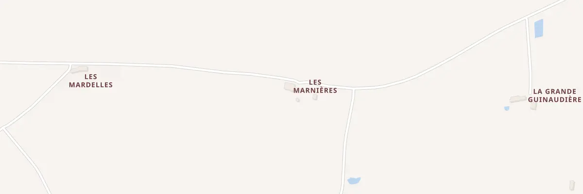 Plan du 1 Les Marnières à Marray