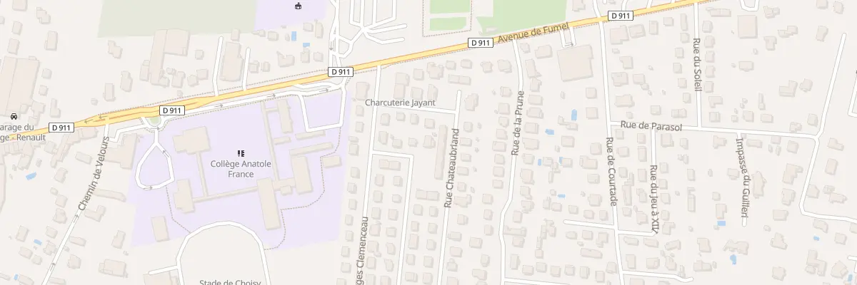 Plan du 12 Rue Guillaume Apollinaire à Villeneuve-sur-Lot