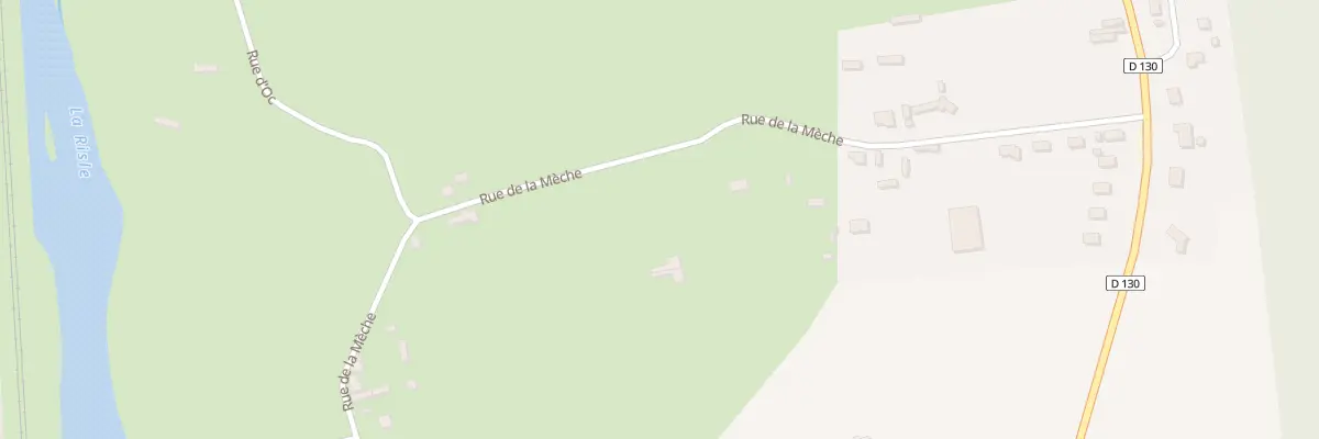 Plan du 21 Rue de la Mèche à Brionne