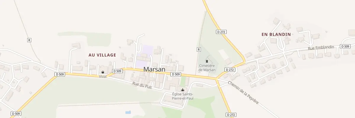 Plan du 120 Rue Pierre de Montesquiou à Marsan