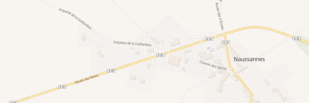 Plan du 4  à Naussannes
