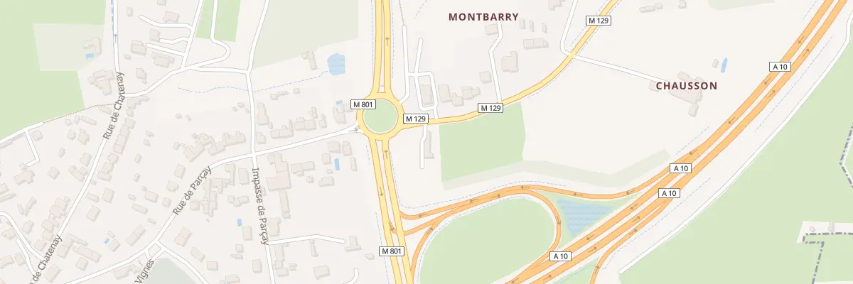 Plan du 35 Rue de Parçay à Tours