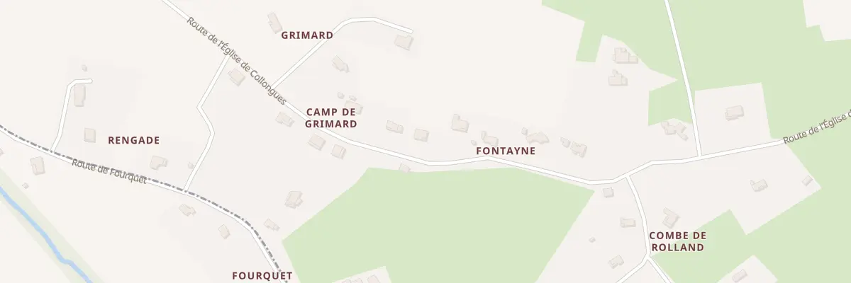Plan du 1367 Rte de l’Eglise de Collongues à Villeneuve-sur-Lot