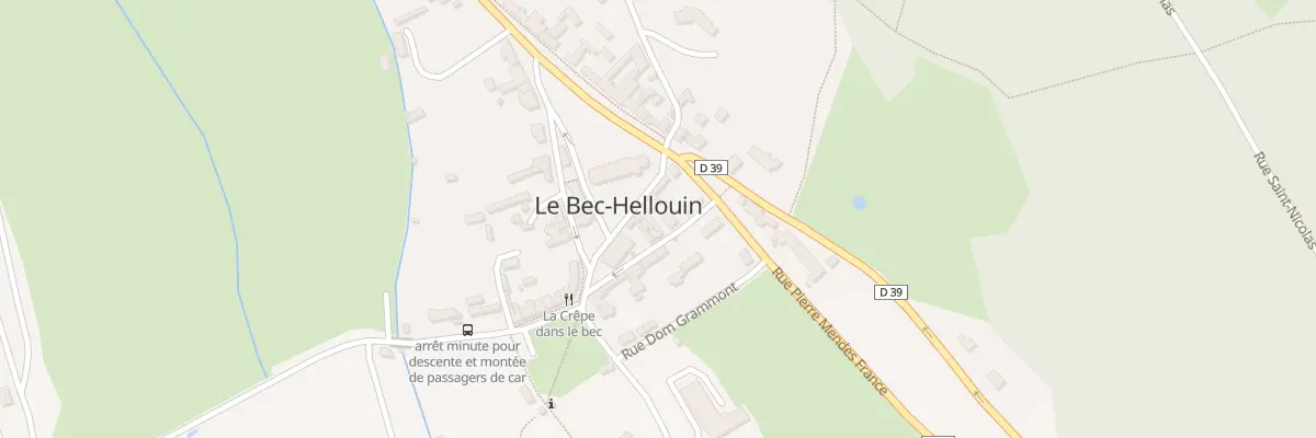 Plan du 3 Pl Mathilde au Bec-Hellouin