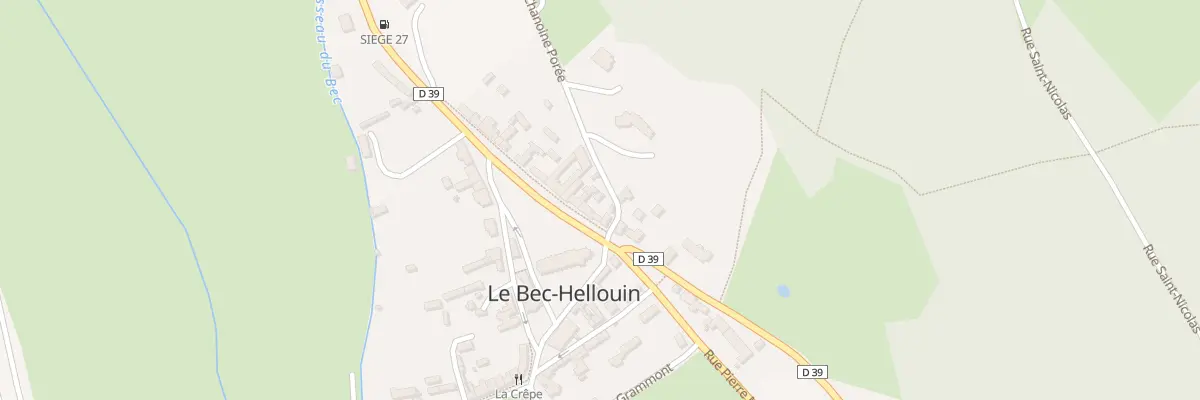 Plan du 6 Pl Guillaume le Conquérant au Bec-Hellouin