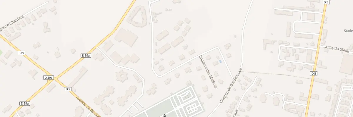Plan du 5 Rue du Souvenir Francais à Saint-Gaudens