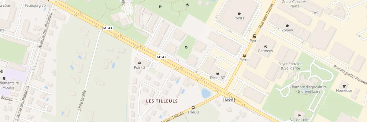 Plan du 71B Av de la République à Chambray-lès-Tours