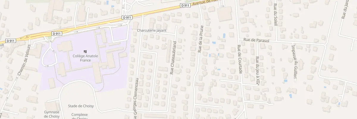 Plan du 19 Rue Chateaubriand à Villeneuve-sur-Lot