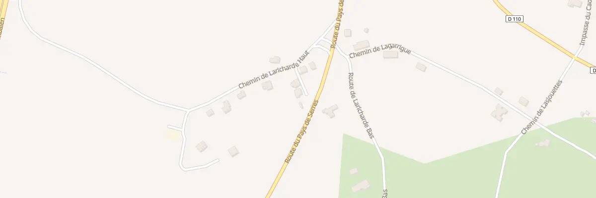Plan du 99 Larricharde Haut à Monbalen