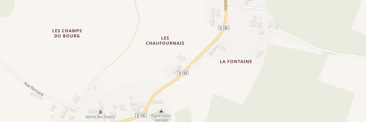 Plan du 7A Les Chaufournais aux Essarts