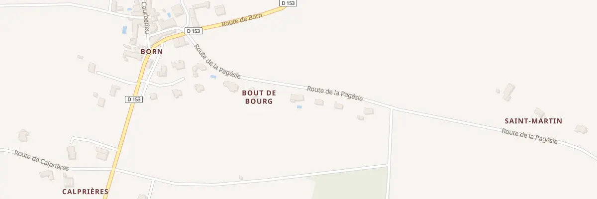 Plan du 210 Rte de la Pagésie à Saint-Eutrope-de-Born