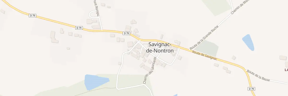 Plan du 16 Rue des Tilleuls à Savignac-de-Nontron