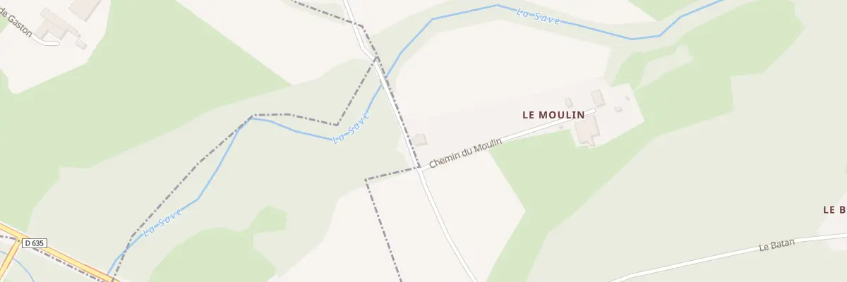 Plan du 3 Qua Le Moulin à Montgaillard-sur-Save