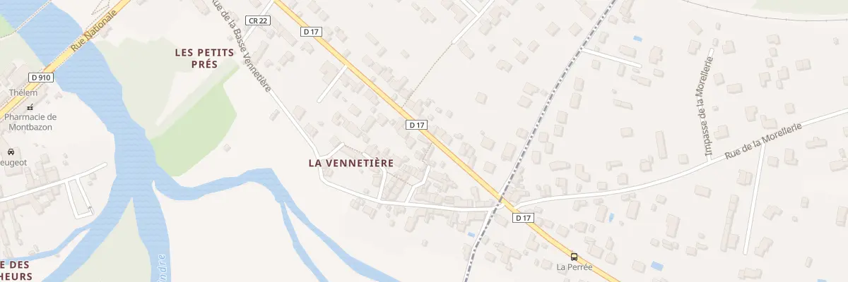 Plan du 6A Rue de la Vennetiére à Montbazon