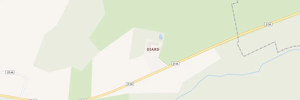 Plan du 1 Diard à Marray