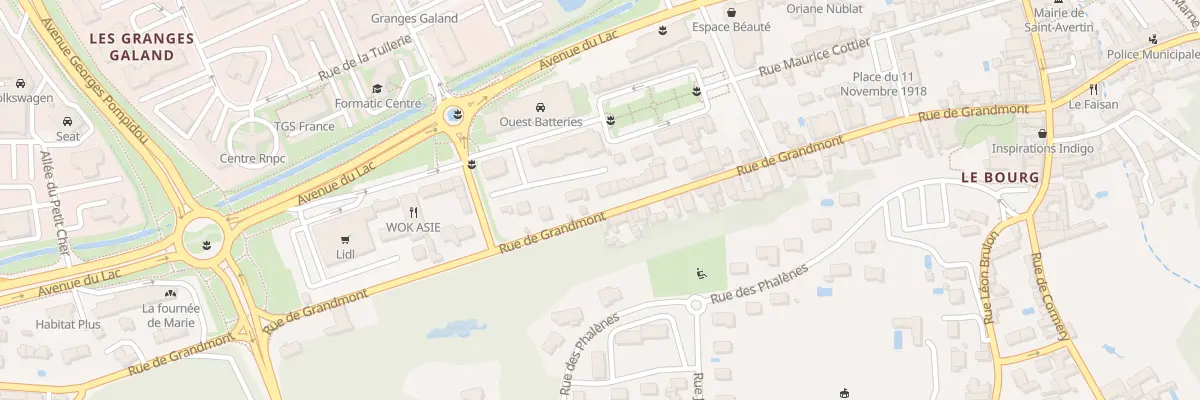 Plan du 63 Rue de Grandmont à Saint-Avertin