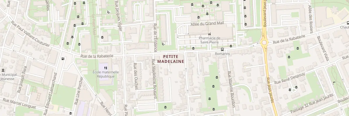 Plan du 35B Rue de la Rabaterie à Saint-Pierre-des-Corps