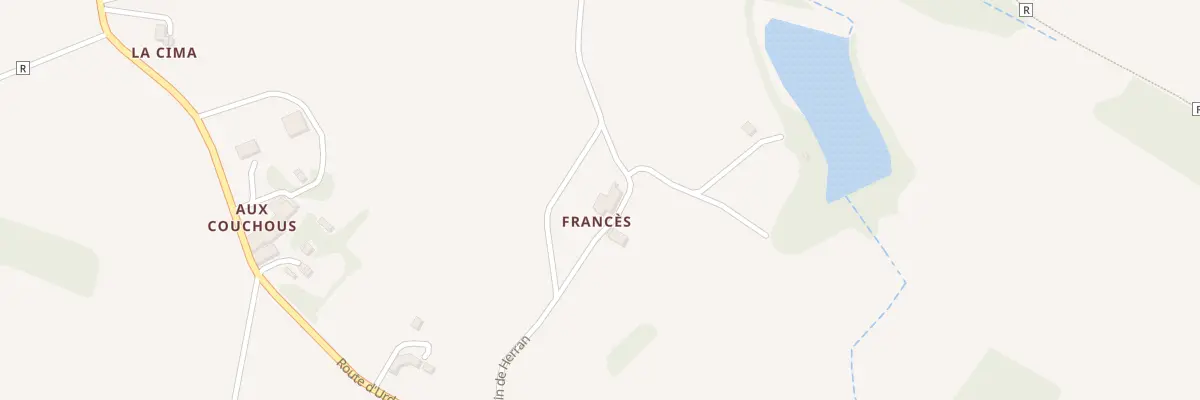 Plan du 5041 Aux Couchous à Castelnau-d’Arbieu