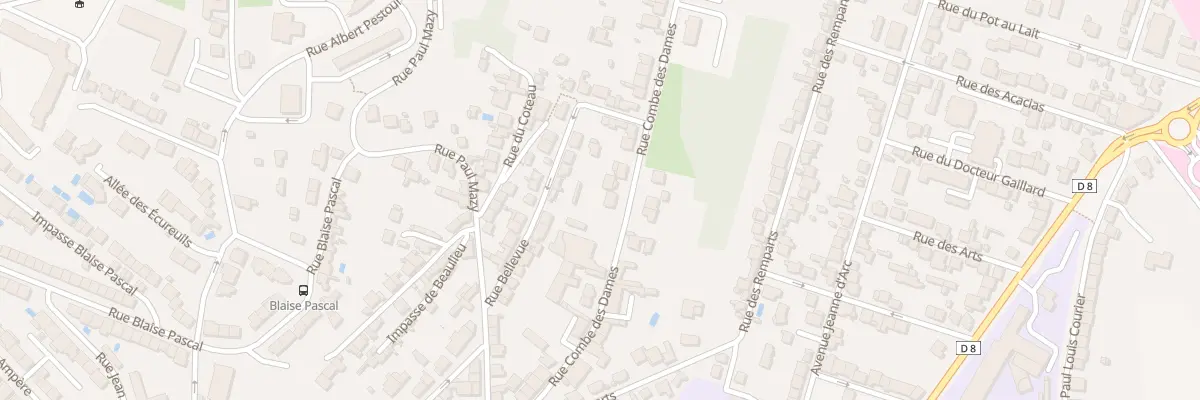 Plan du 97B Rue Combe des Dames à Périgueux