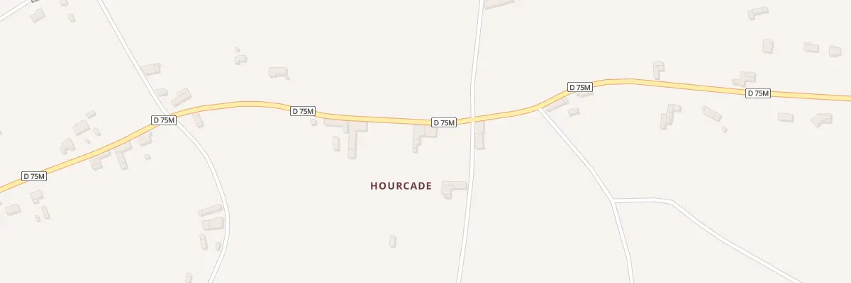 Plan du 28 Hourcade à Larcan