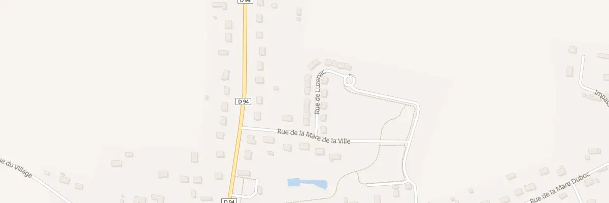 Plan du 7 Rue de Luzenac à Rougemontier