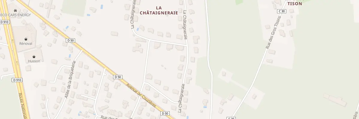 Plan du 11 La Châtaigneraie à Veigné