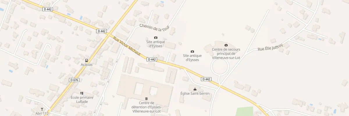 Plan du 28 Rue Victor Michaut à Villeneuve-sur-Lot