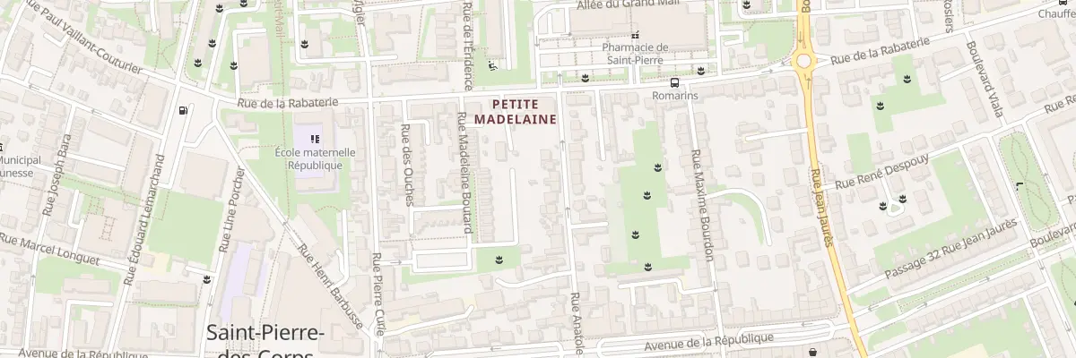 Plan du 13 Rue Anatole France à Saint-Pierre-des-Corps