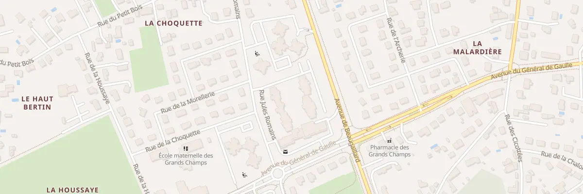 Plan du 20 Rue Jules Romains à Saint-Avertin