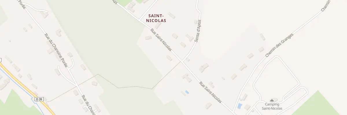 Plan du 2B Rue Saint Nicolas au Bec-Hellouin