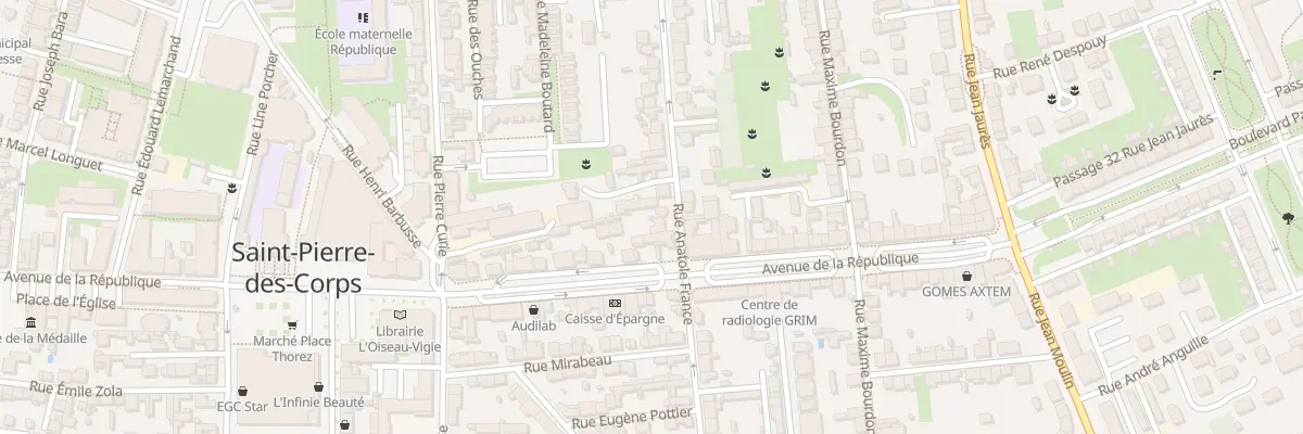 Plan du 35 Rue Anatole France à Saint-Pierre-des-Corps