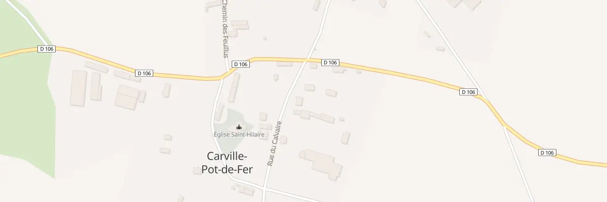 Plan du 71 Rue du Calvaire à Carville-Pot-de-Fer