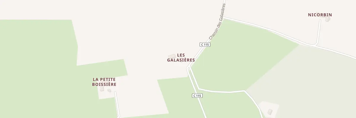 Plan du 5134 Les Galasieres à Montaillé