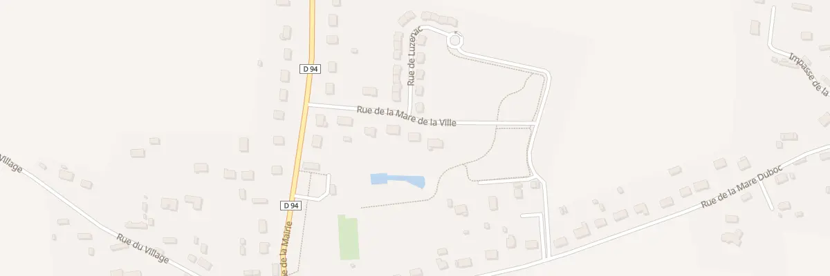 Plan du 6 Rue de la Mare de la Ville à Rougemontier
