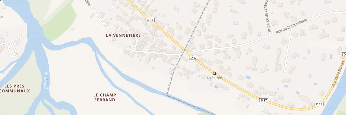 Plan du 4 Rue de la Basse Vennetiére à Montbazon